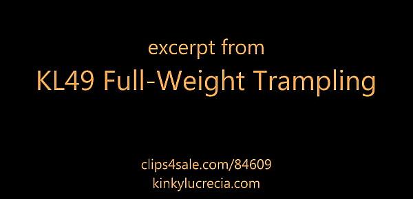  Heavy full-weight trampling by Kinky Lucrecia